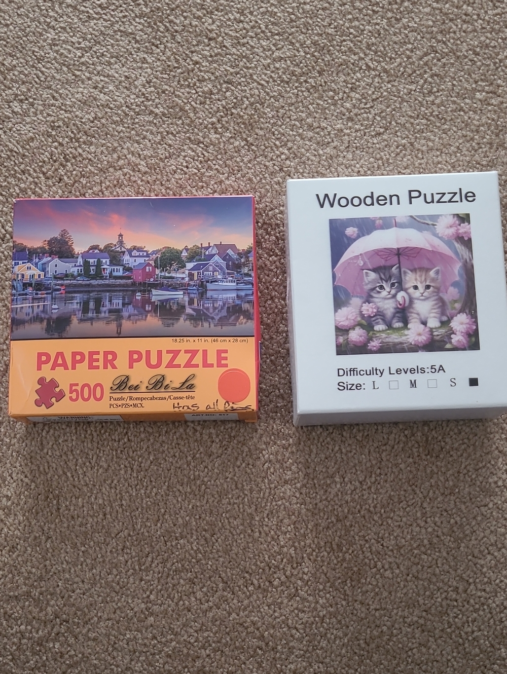 Paper Puzzle 500-Piece